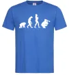 Мужская футболка Еволюція фотографа Ярко-синий фото