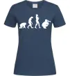 Женская футболка Еволюція фотографа Темно-синий Женская футболка Еволюція фотографа Темно-синий фото