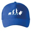 Кепка Еволюція фотографа Ярко-синий фото