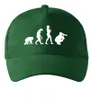 Кепка Еволюція фотографа Темно-зеленый фото