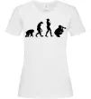 Женская футболка Еволюція фотографа Белый Женская футболка Еволюція фотографа Белый фото