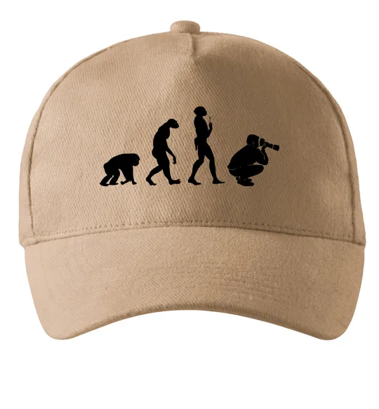 Кепка Еволюція фотографа Песочный фото