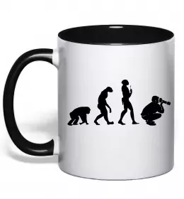 Чашка с цветной ручкой Чашка с цветной ручкой