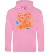 Чоловіча толстовка (худі) Accountant heroes Рожевий фото