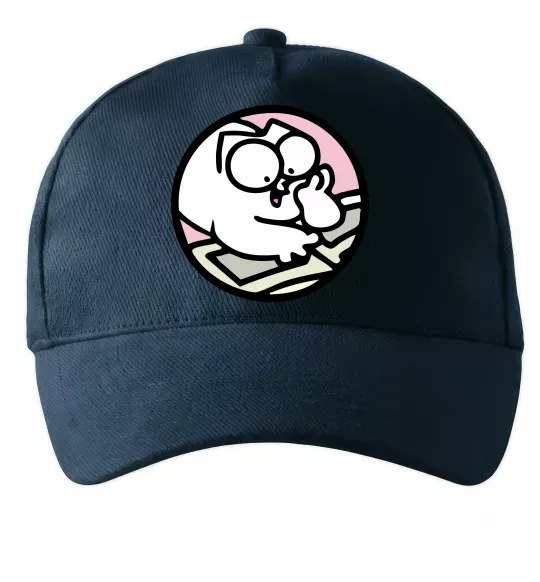 Кепка Кіт Саймон читає Темно-синий фото