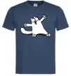 Чоловіча футболка Саймон кіт Темно-синій фото