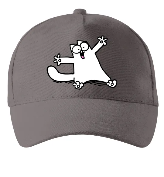 Кепка Саймон кіт Серый фото