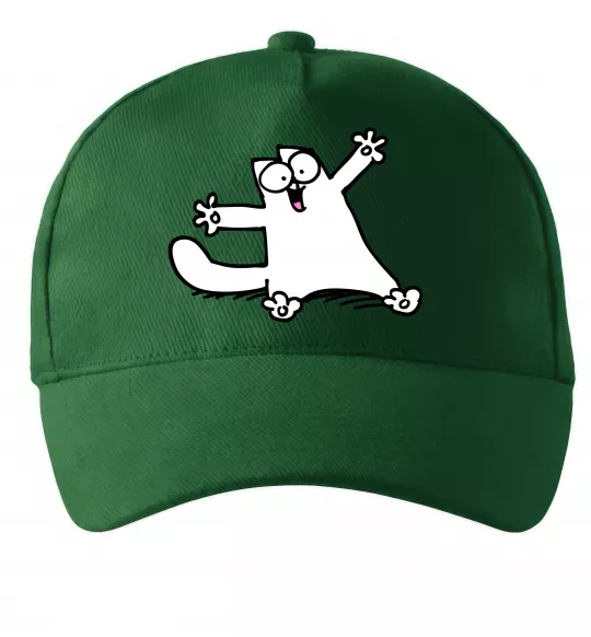 Кепка Саймон кіт Темно-зелений фото