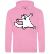Женская толстовка (худи) Саймон кіт Розовый фото