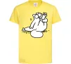 Детская футболка Simon cat чистюля Лимонный фото