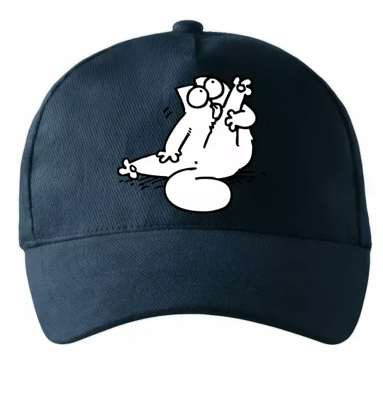 Кепка Simon cat чистюля Темно-синий фото