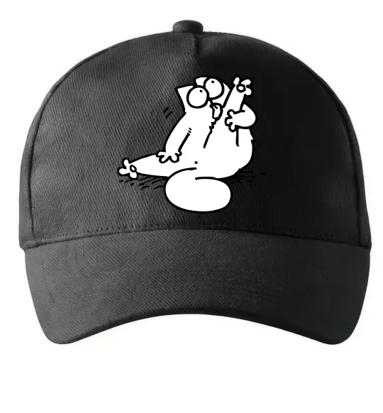 Кепка Simon cat чистюля Черный фото