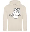 Мужская толстовка (худи) Simon cat чистюля Таш фото