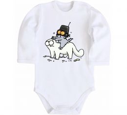 Детский боди Simon cat and kitten