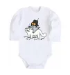 Дитячий бодік Simon cat and kitten Білий фото