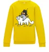 Детский Свитшот Simon cat and kitten Солнечно желтый фото