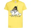 Детская футболка Simon cat and kitten Лимонный фото