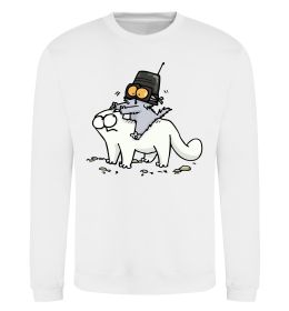 Свитшот Simon cat and kitten Свитшот Simon cat and kitten