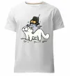 Чоловіча преміум футболка Simon cat and kitten Білий Чоловіча преміум футболка Simon cat and kitten Білий фото