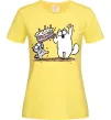 Жіноча футболка Simon cat and kitten торт Лимонний фото