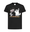 Детская футболка Simon cat and kitten торт Черный фото