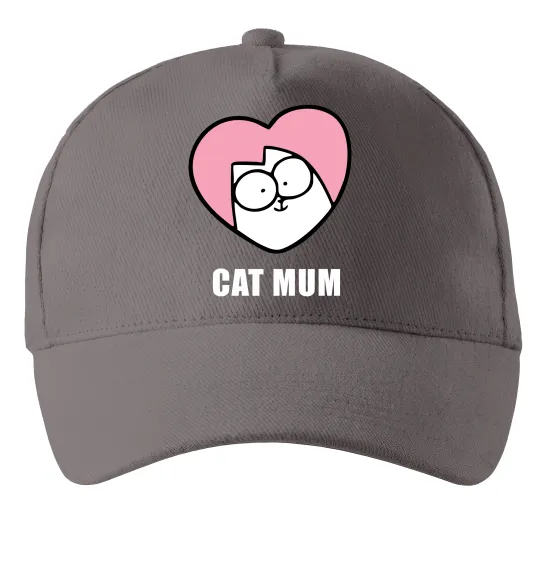 Кепка Cat mum Simon cat Сірий фото