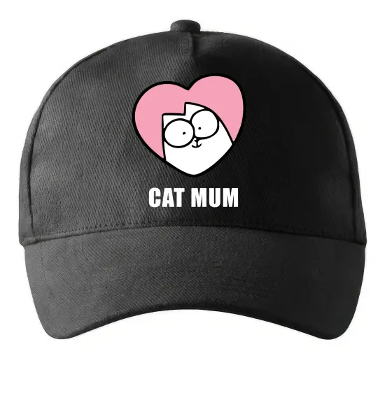 Кепка Cat mum Simon cat Чорний фото