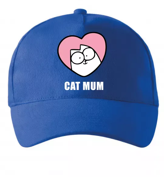 Кепка Cat mum Simon cat Яскраво-синій фото