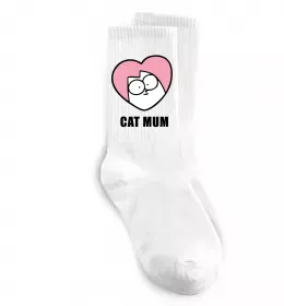 Носки Cat mum Simon cat Белый фото
