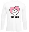 Лонгслів Cat mum Simon cat Білий фото