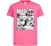 Детская футболка Комікс Marvel Ярко-розовый фото