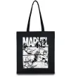 Эко-сумка Комікс Marvel Черный фото