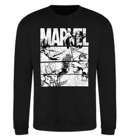 Свитшот Комікс Marvel Черный фото