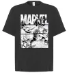 Футболка Оверсайз Комікс Marvel Чорний фото