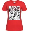 Женская футболка Комікс Marvel Красный фото