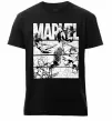 Чоловіча преміум футболка Комікс Marvel Чорний фото