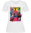 Женская футболка Месники Marvel Белый фото