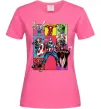 Женская футболка Месники Marvel Ярко-розовый фото