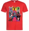 Мужская футболка Месники Marvel Красный фото