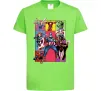Детская футболка Месники Marvel Лаймовый фото