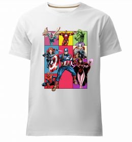 Мужская премиум футболка Месники Marvel