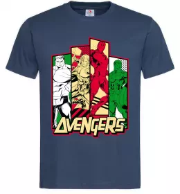 Мужская футболка Marvel Avengers Темно-синий фото
