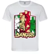Мужская футболка Marvel Avengers Белый Мужская футболка Marvel Avengers Белый фото