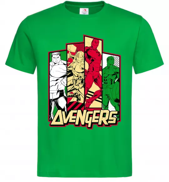 Мужская футболка Marvel Avengers Зеленый фото