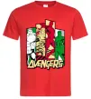 Мужская футболка Marvel Avengers Красный Мужская футболка Marvel Avengers Красный фото