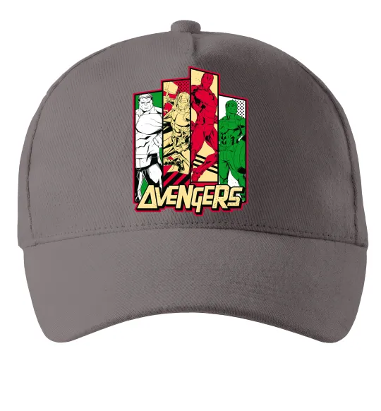 Кепка Marvel Avengers Серый фото