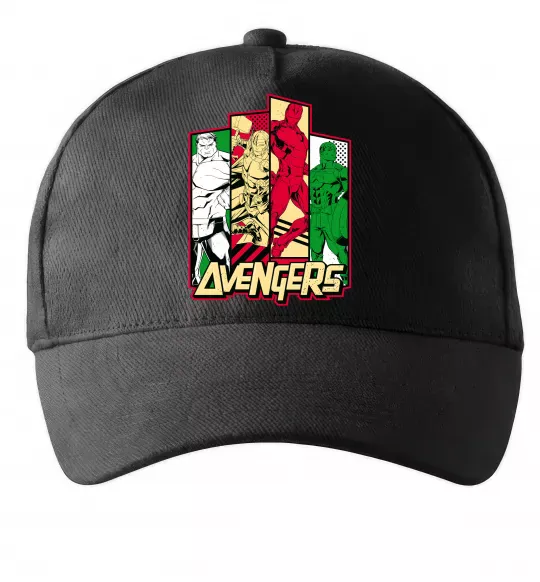 Кепка Marvel Avengers Черный фото