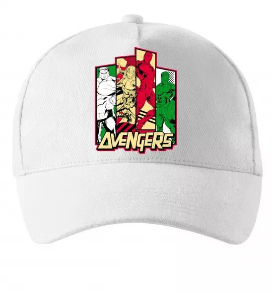 Кепка Marvel Avengers Белый фото