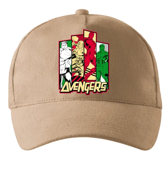 Кепка Marvel Avengers Песочный фото
