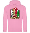 Женская толстовка (худи) Marvel Avengers Розовый фото